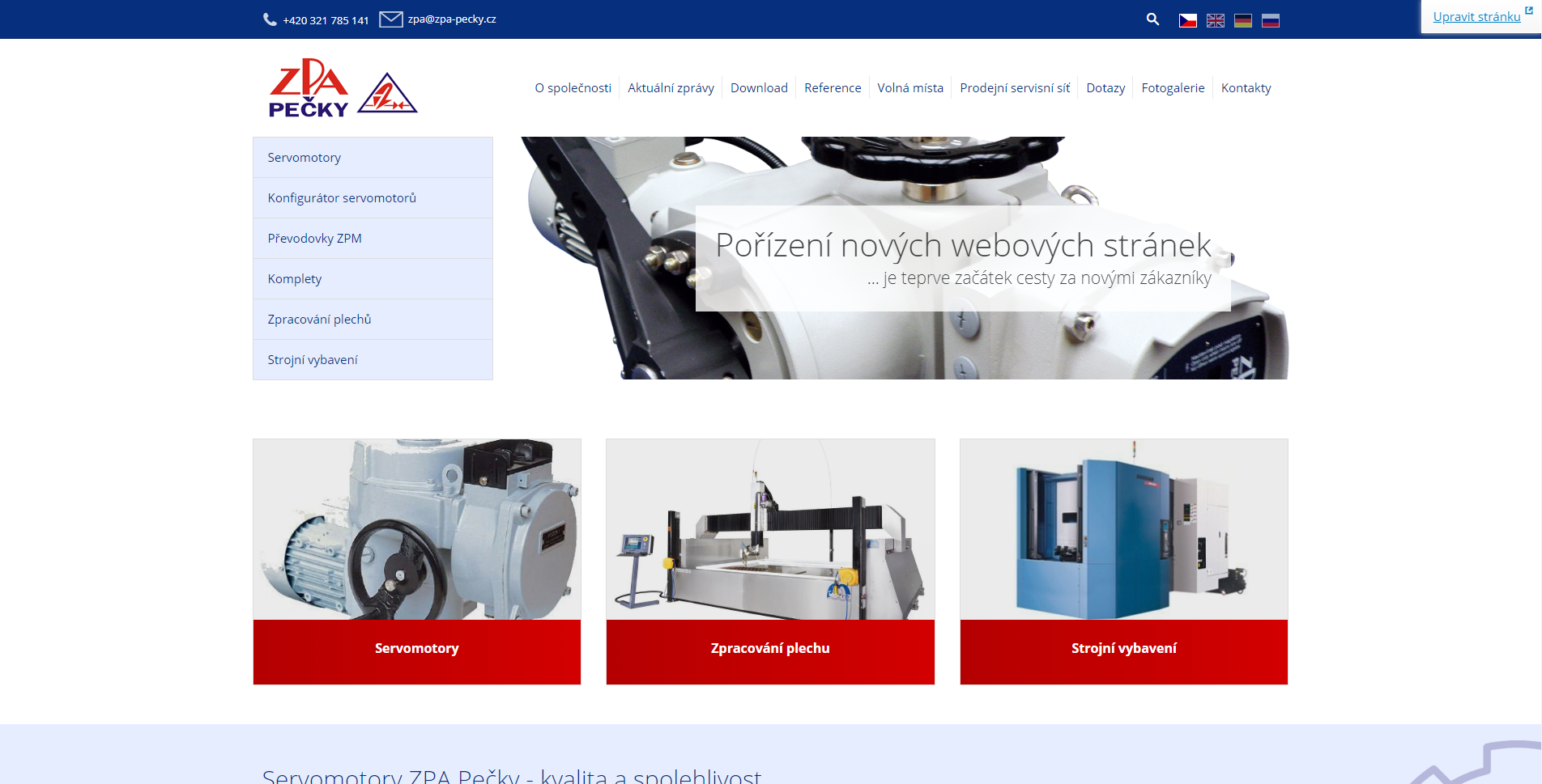 Vytvořili jsme pro Vás nové www stránky